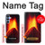 S0745 Volcano Lava Case For Samsung Galaxy A15 5G