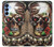 S0753 Skull Wing Rose Punk Case For Samsung Galaxy A15 5G