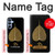 S2331 Gold Leaf Buddhist Om Symbol Case For Samsung Galaxy A15 5G