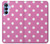 S2358 Pink Polka Dots Case For Samsung Galaxy A15 5G