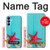 S3428 Aqua Wood Starfish Shell Case For Samsung Galaxy A15 5G