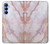 S3482 Soft Pink Marble Graphic Print Case For Samsung Galaxy A15 5G