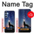 S3555 Wolf Howling Million Star Case For Samsung Galaxy A15 5G