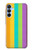 S3678 Colorful Rainbow Vertical Case For Samsung Galaxy A15 5G