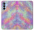 S3706 Pastel Rainbow Galaxy Pink Sky Case For Samsung Galaxy A15 5G