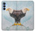 S3843 Bald Eagle On Ice Case For Samsung Galaxy A15 5G