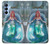 S3911 Cute Little Mermaid Aqua Spa Case For Samsung Galaxy A15 5G