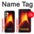 S0745 Volcano Lava Case For Samsung Galaxy A25 5G