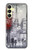 S1295 Eiffel Painting of Paris Case For Samsung Galaxy A25 5G