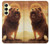 S1957 Lion Aslan Case For Samsung Galaxy A25 5G