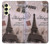 S2211 Paris Postcard Eiffel Tower Case For Samsung Galaxy A25 5G