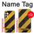 S2231 Yellow and Black Line Hazard Striped Case For Samsung Galaxy A25 5G