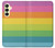 S2363 Rainbow Pattern Case For Samsung Galaxy A25 5G