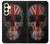 S3848 United Kingdom Flag Skull Case For Samsung Galaxy A25 5G