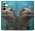 S3871 Cute Baby Hippo Hippopotamus Case For Samsung Galaxy A25 5G