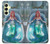S3911 Cute Little Mermaid Aqua Spa Case For Samsung Galaxy A25 5G