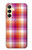 S3941 LGBT Lesbian Pride Flag Plaid Case For Samsung Galaxy A25 5G