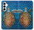 S1249 Blue Sea Turtle Case For Samsung Galaxy A35 5G