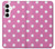 S2358 Pink Polka Dots Case For Samsung Galaxy A35 5G