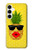 S2443 Funny Pineapple Sunglasses Kiss Case For Samsung Galaxy A35 5G