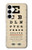 S2502 Eye Exam Chart Decorative Decoupage Poster Case For Samsung Galaxy A35 5G