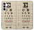 S2502 Eye Exam Chart Decorative Decoupage Poster Case For Samsung Galaxy A35 5G