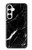S2895 Black Marble Graphic Printed Case For Samsung Galaxy A35 5G