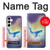 S3802 Dream Whale Pastel Fantasy Case For Samsung Galaxy A35 5G