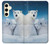 S0285 Polar Bear Family Arctic Case For Samsung Galaxy S24
