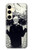 S1108 Skull Mask Man Protester Case For Samsung Galaxy S24