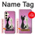 S1832 Love Cat Case For Samsung Galaxy S24