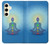 S2295 Bhuddha Aura Chakra Balancing Healing Case For Samsung Galaxy S24