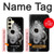 S2387 Gun Bullet Hole Glass Case For Samsung Galaxy S24