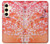 S2543 Japanese Kimono Style Flower Pattern Case For Samsung Galaxy S24