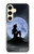 S2668 Mermaid Silhouette Moon Night Case For Samsung Galaxy S24