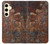 S2714 Rust Steel Texture Graphic Printed Case For Samsung Galaxy S24