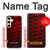 S2879 Red Arowana Fish Scale Case For Samsung Galaxy S24
