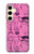 S2885 Paris Pink Case For Samsung Galaxy S24