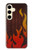 S2988 Rally Car Tire Fire Case For Samsung Galaxy S24
