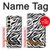S3056 Zebra Skin Texture Graphic Printed Case For Samsung Galaxy S24
