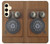 S3146 Antique Wall Retro Dial Phone Case For Samsung Galaxy S24