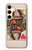 S3429 Queen Hearts Card Case For Samsung Galaxy S24