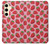 S3719 Strawberry Pattern Case For Samsung Galaxy S24