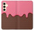 S3754 Strawberry Ice Cream Cone Case For Samsung Galaxy S24