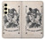 S3818 Vintage Playing Card Case For Samsung Galaxy S24