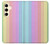 S3849 Colorful Vertical Colors Case For Samsung Galaxy S24