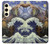 S3851 World of Art Van Gogh Hokusai Da Vinci Case For Samsung Galaxy S24