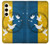 S3857 Peace Dove Ukraine Flag Case For Samsung Galaxy S24