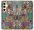 S3879 Retro Music Doodle Case For Samsung Galaxy S24