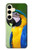 S3888 Macaw Face Bird Case For Samsung Galaxy S24